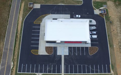 verizon store aerial view